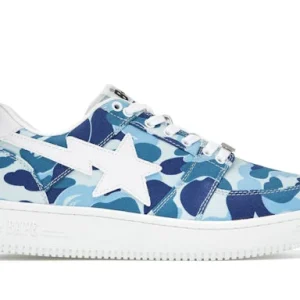 A Bathing Ape Bape Sta Low ABC Camo 20 th Anniversary Blue