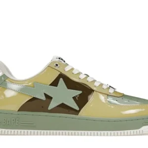 A Bathing Ape Bape Sta Nostalgic Yellow Green