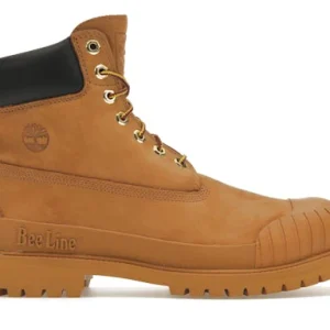 Timberland 6" Boot Premium Bee Line Rubber Toe WP Wheat Nubuck