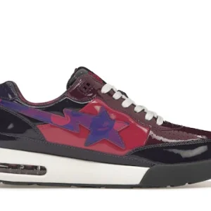 A Bathing Ape Bape Road Sta Patent Leather Purple (2022)