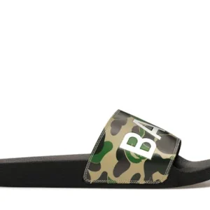 A Bathing Ape ABC Camo Slide Green (2023)