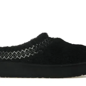 UGG Tazz Slipper Heritage Braid Black (Women's)