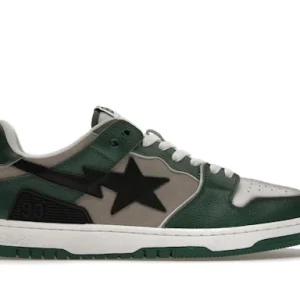 A Bathing Ape Bape SK 8 Sta Green Grey