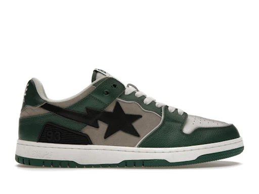 A Bathing Ape Bape SK 8 Sta Green Grey – Image 2