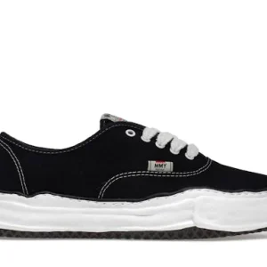 Maison Mihara Yasuhiro Baker OG Sole Canvas Low Black