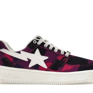 A Bathing Ape Bape Sta Low Color Camo Purple