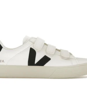 Veja Recife Chromefree Leather White Black (Women's)