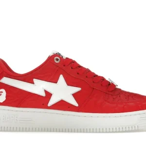 A Bathing Ape Bape Sta Low#3 Line Camo Red