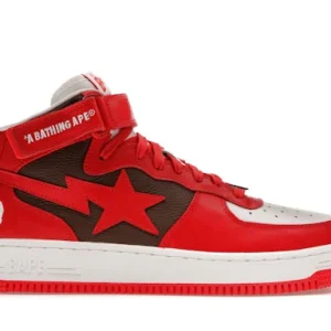 A Bathing Ape Bape Sta Mid Red (2022)