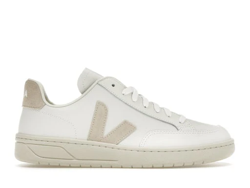 Veja V-12 Leather White Sable – Image 2