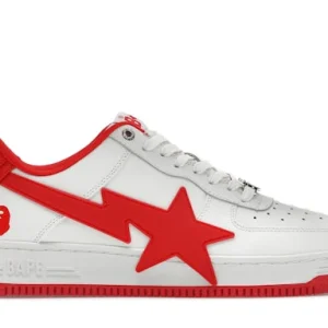 A Bathing Ape Bape Sta OS#2 White Red