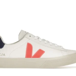 Veja Campo Low Chromefree White Orange Fluo