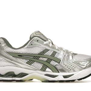 ASICS Gel-Kayano 14 White Pure Silver Slate Grey Sage