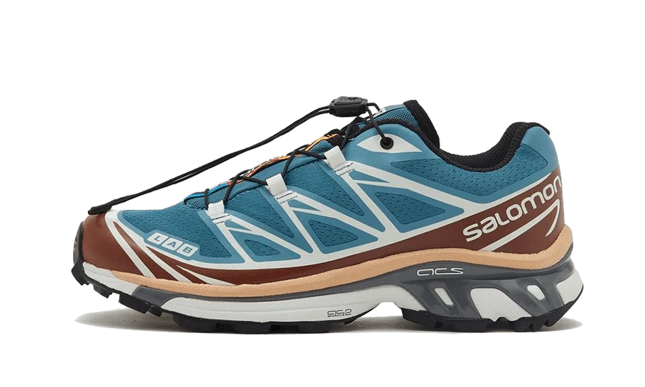 Salomon XT-6 Aegean Blue Hazelnut – Image 2