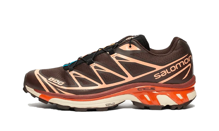 Salomon XT-6 Delicioso Chocolate Fondant Peach – Image 2